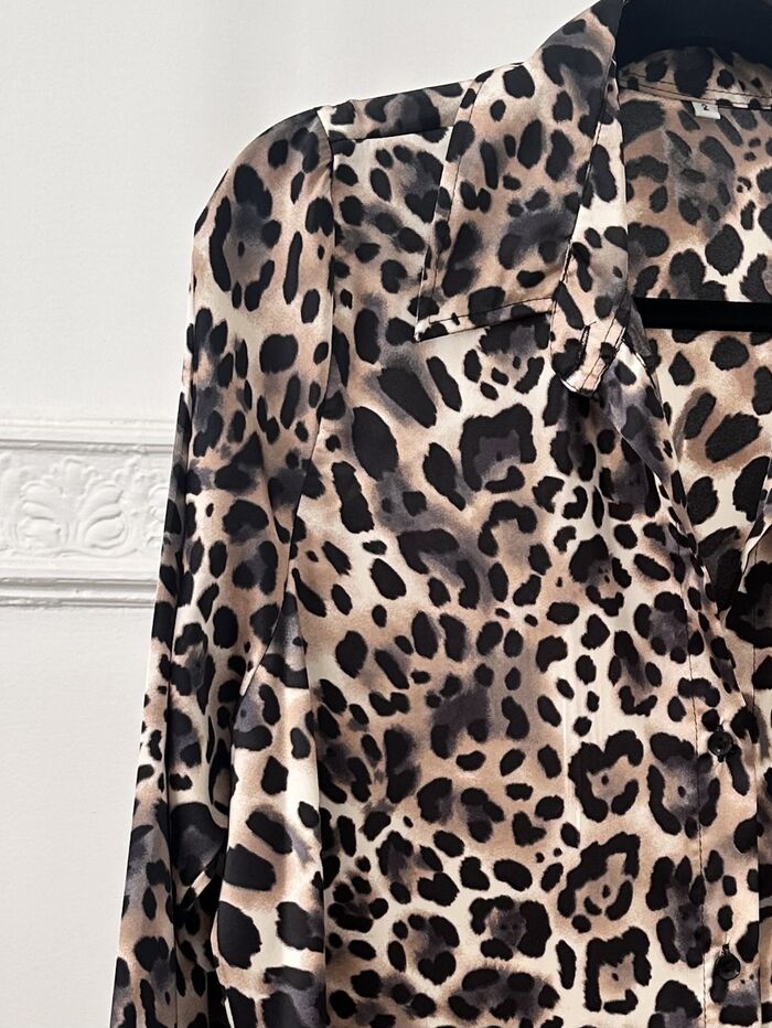 Camisa Animal Print 