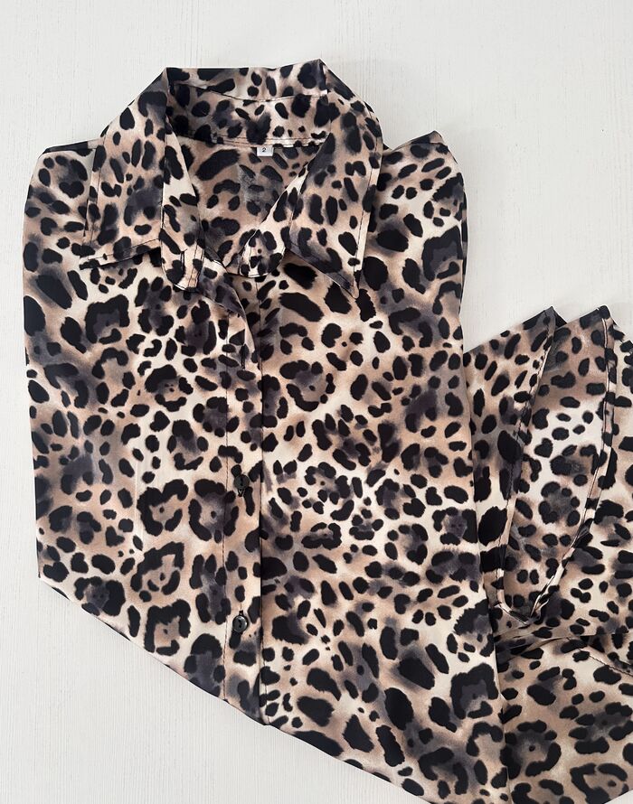 Camisa Animal Print 