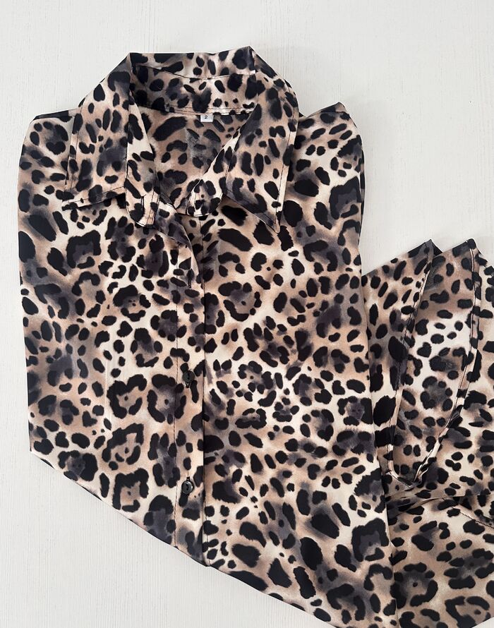 Camisa Animal Print 